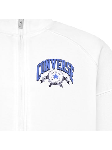 Converse Sweatjacke in Weiß
