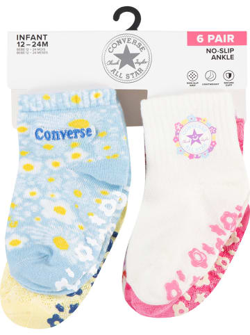 Converse Skarpety antypoślizgowe (6 par) ze wzorem