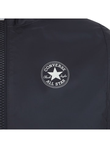 Converse Kurtka przeciwwiatrowa w kolorze czarnym