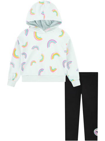 Converse 2-delige outfit wit