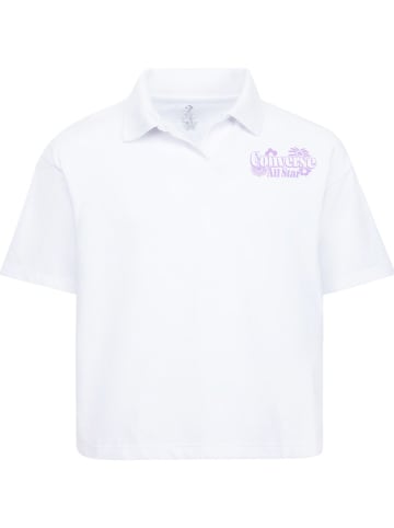 Converse Poloshirt in Weiß