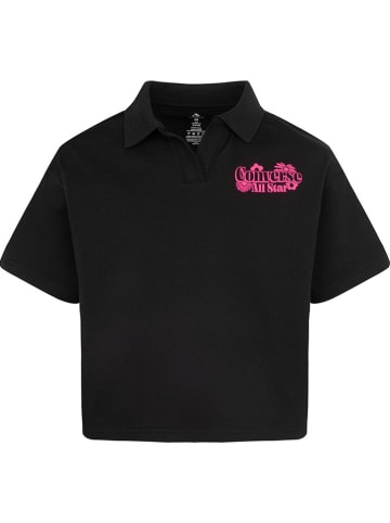 Converse Poloshirt in Schwarz