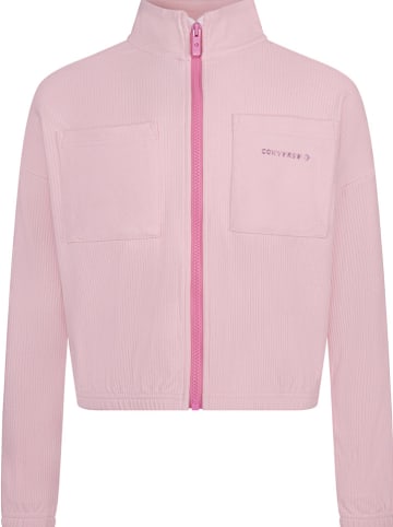 Converse Sweatjacke in Rosa