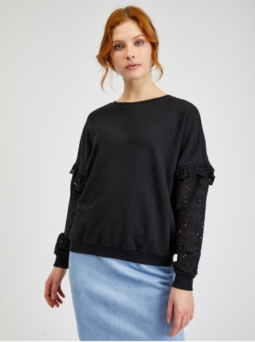 orsay Bluza w kolorze czarnym