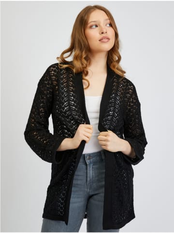orsay Cardigan in Schwarz
