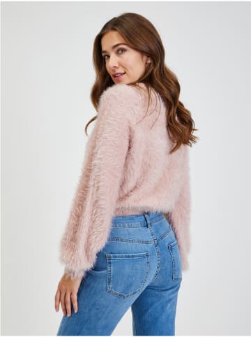 orsay Sweter w kolorze jasnoróżowym