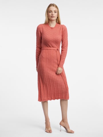 orsay Strickkleid in Koralle
