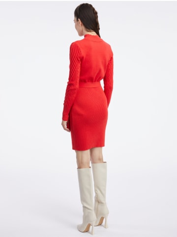 orsay Strickkleid in Rot