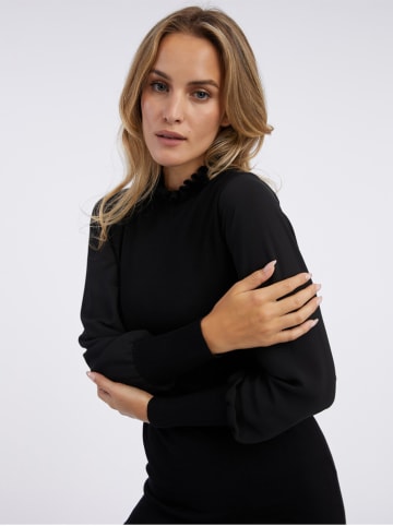 orsay Strickkleid in Schwarz