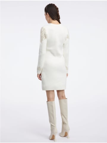 orsay Strickkleid in Weiß