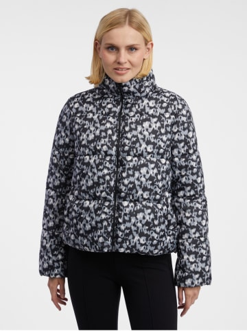 orsay Übergangsjacke in Schwarz/ Hellgrau