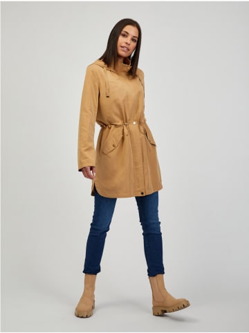 orsay Parka w kolorze jasnobrązowym