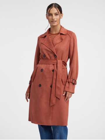 orsay Trenchcoat roodbruin
