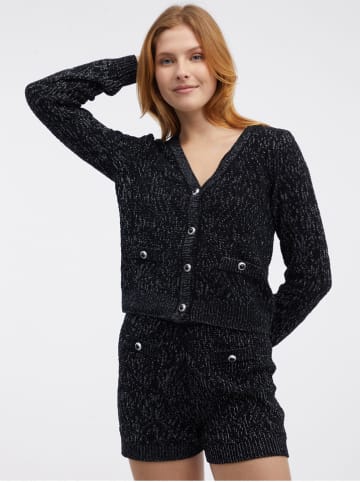 orsay Cardigan in Schwarz
