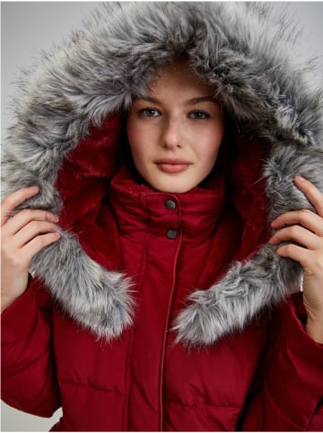 orsay Doorgestikte mantel rood