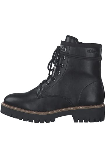 S. Oliver Boots in Schwarz