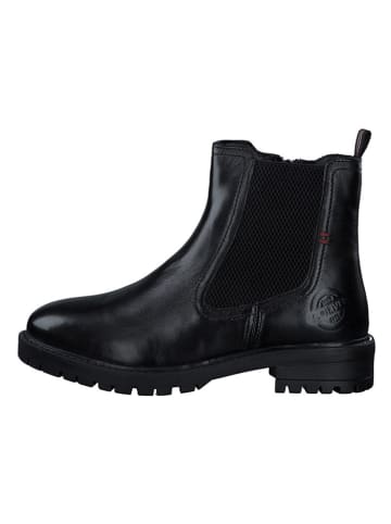 s.Oliver Leren boots zwart