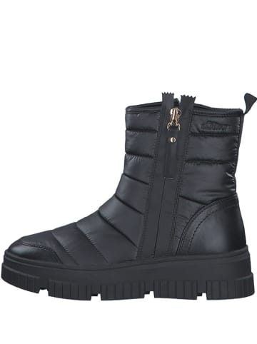 S. Oliver Winterboots in Schwarz