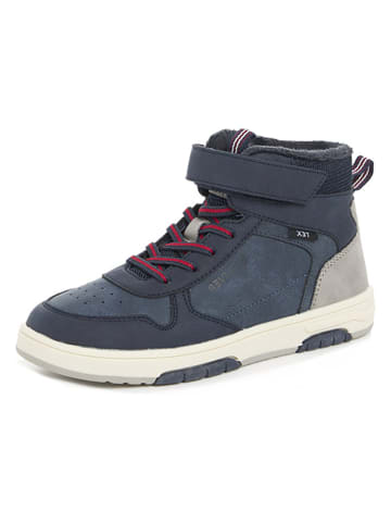 s.Oliver Sneakers in Grau/ Dunkelblau