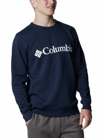 Columbia Longsleeve "Columbia Logo" donkerblauw
