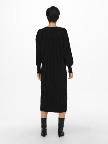 ONLY Strickkleid in Schwarz