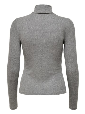 ONLY Rollkragenpullover in Grau