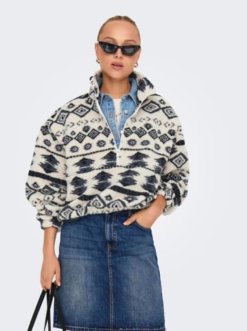 ONLY Bluza polarowa w kolorze kremowym