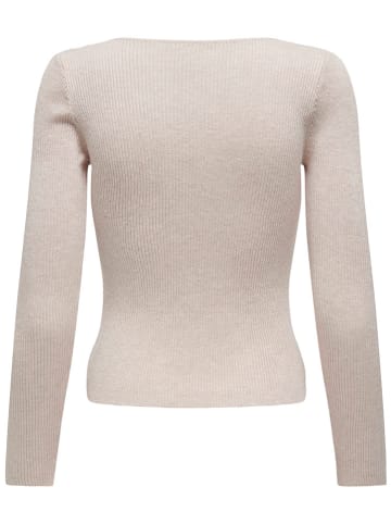 ONLY Sweter w kolorze beżowym