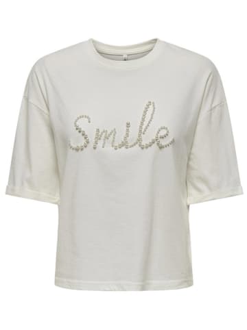 ONLY Shirt in Creme