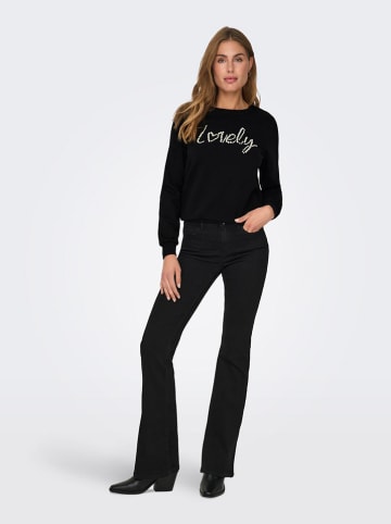 ONLY Sweatshirt in Schwarz