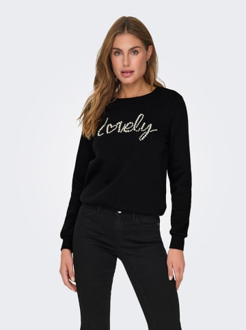 ONLY Sweatshirt in Schwarz