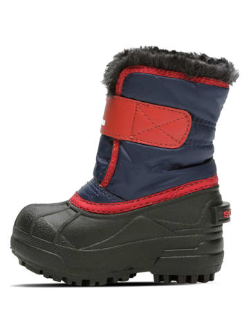 Sorel Winterlaarzen "Snow Commander" donkerblauw/zwart
