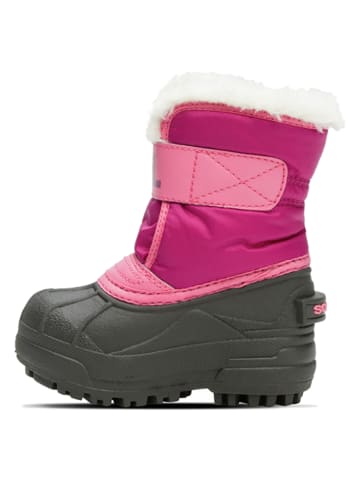Sorel Winterlaarzen "Snow Commander" roze/antraciet