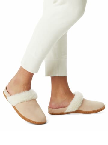 Sorel Hausschuhe "Nakiska" in Beige