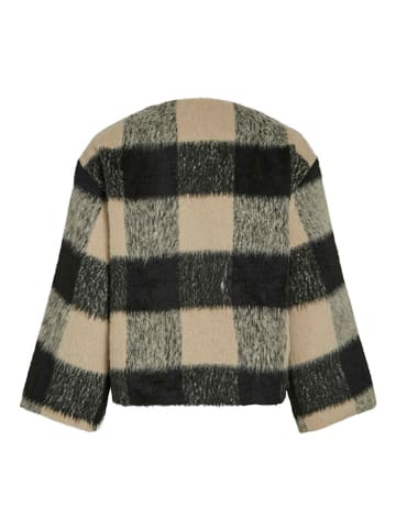 Vila Übergangsjacke "Jana" in Beige/ Schwarz