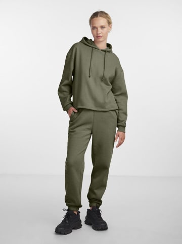 Pieces Hoodie "Chilli" in Khaki
