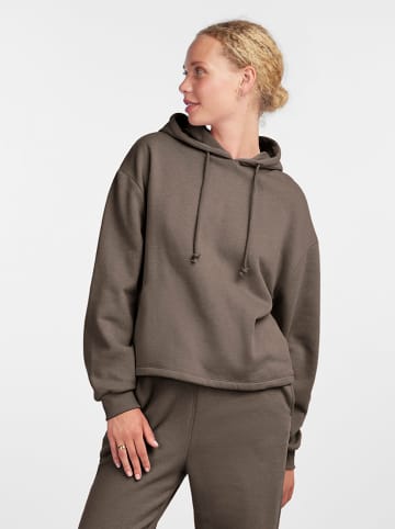 Pieces Bluza "Chilli" w kolorze brązowym