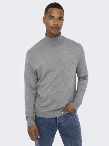 ONLY & SONS Coltrui lichtgrijs