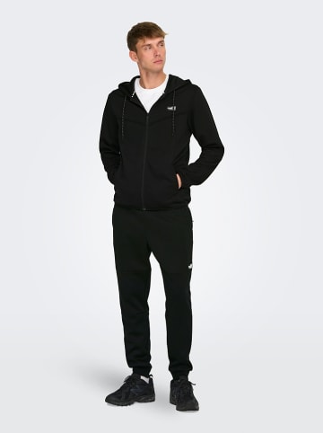 ONLY & SONS Sweathose in Schwarz