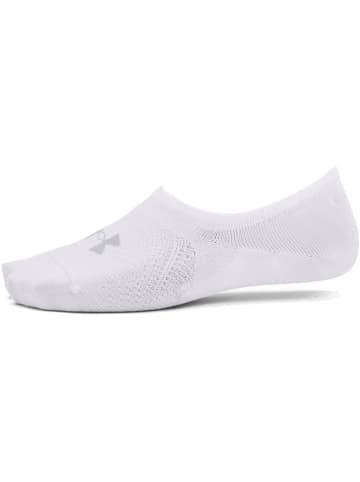 Under Armour Skarpety sportowe (3 pary) "Breathe Lite" w kolorze białym