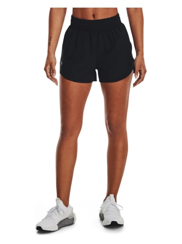Under Armour Szorty sportowe "Flex Woven" w kolorze czarnym