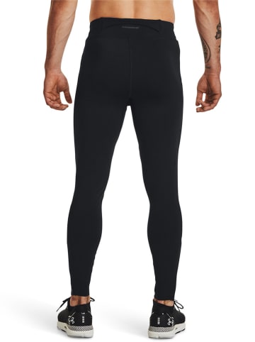 Under Armour Legginsy sportowe "Qualifier" w kolorze czarnym