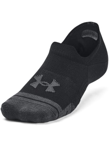 Under Armour Skarpety sportowe (3 pary) "Performance Tech" w kolorze czarno-antracytowym