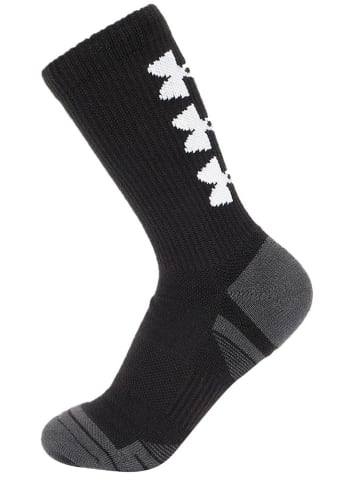 Under Armour Skarpety sportowe (3 pary) "Perf Tech" w kolorze czarnym