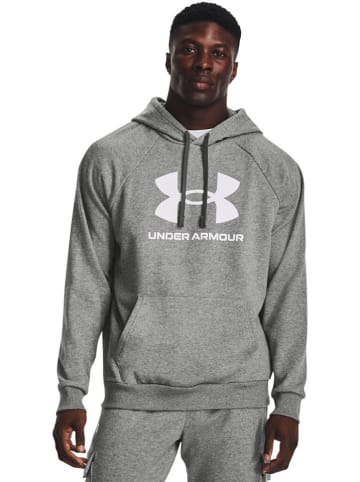 Under Armour Hoodie "Rival" in Grau