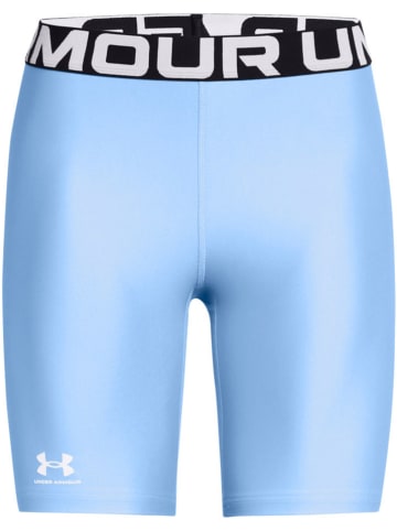 Under Armour Szorty sportowe "HeatGear" w kolorze błękitnym