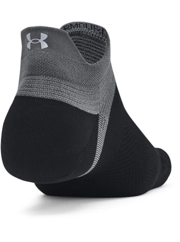 Under Armour Skarpety sportowe (3 pary) "Run Lite" w kolorze czarnym