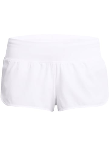 Under Armour Szorty sportowe "Launch Pro" w kolorze białym