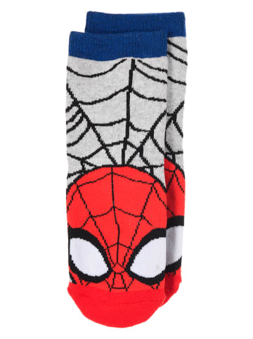 Spiderman Sokken "Spiderman" lichtgrijs/rood