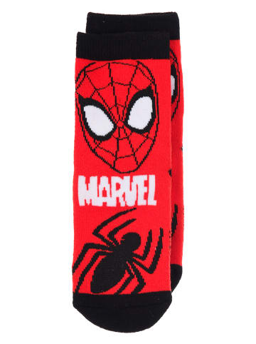 Spiderman Socken "Spiderman" in Rot/ Schwarz